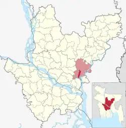 Location of Bandar