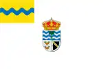 Flag of Alcóntar, Spain