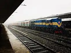 Bandhan Express entering at Khulna