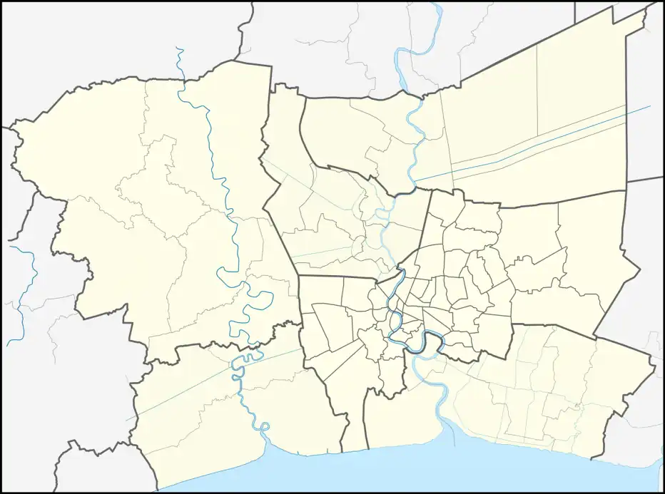 2019 Thai League 3 Lower Region is located in Bangkok Metropolitan Region