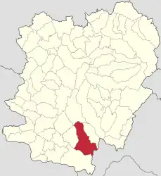 Location in Caraș-Severin County