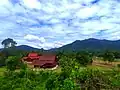 The southern section of the Titiwangsa Mountains in Kota, Negeri Sembilan. Mount Datuk rises to the east, which is on the right side of the picture.