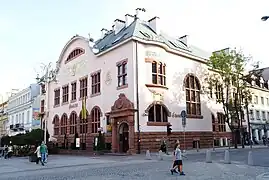 Bank building at 47 Sienkiewicza Street