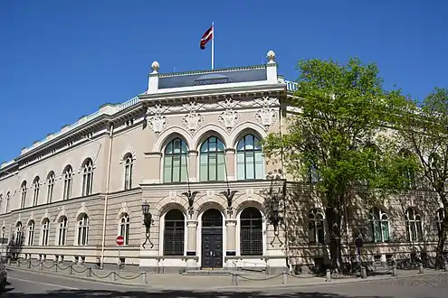 Building of Bank of Latvia. (1901–05)