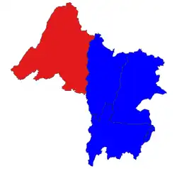 Location in Katha district