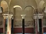 The reconstructed warm room (bayt al-wastani) of the caliphal baths