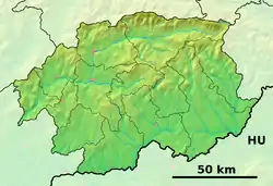 Píla is located in Banská Bystrica Region