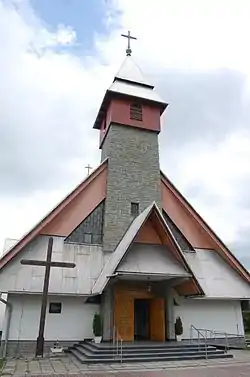 Divine Mercy church in Bańska Niżna