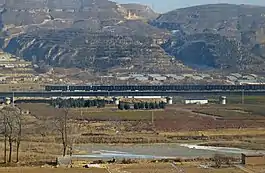 Baotou–Xi'an Railway at Suide