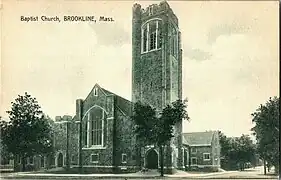 Baptist Church, Brookline, Massachusetts