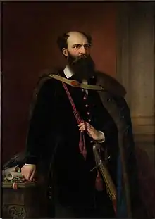 His father-in-law Lajos Batthyány von Németújvár (1807–1849)