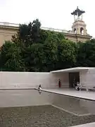 Another view showing annex and large reflecting pool