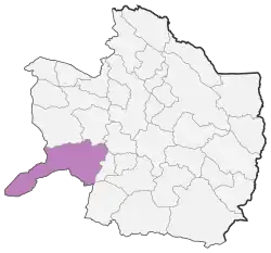 Location of Bardaskan County in Razavi Khorasan province