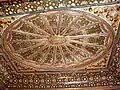 Painted and gilded ceiling of the Room Althiburos.