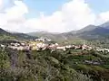 Panoramic view of Bargone, Italy.