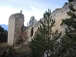 View of the Castle of Barisciano.