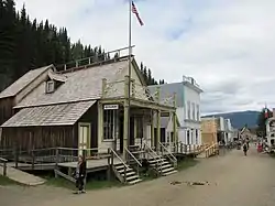 Barkerville's main street, 2012