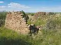 Ruins of the barn.