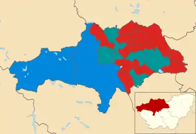 2006 results map