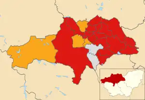 2023 results map