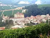 The village and castle of Barolo