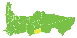 Location in Hama Governorate