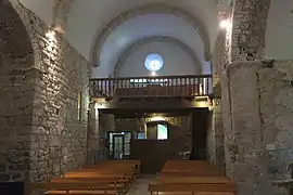 Nave and tribune