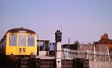 The station in May 1976