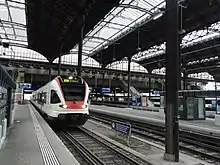 S-Bahn train at Basel SBB