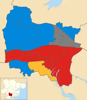 2012 results map