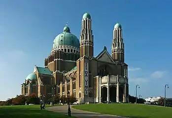 National Basilica of the Sacred Heart by Pierre Langerock, Albert Van Huffel and Paul Rome (1919–1969)