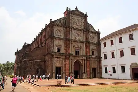 Image 37Basilica of Bom Jesus. A World Heritage Site built in Baroque style and completed in 1604 AD. It has the body of St Francis Xavier. (from Baroque architecture)