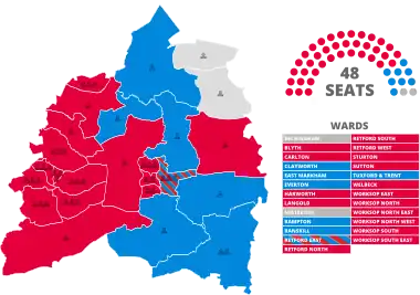 2023 results map