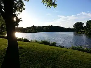 View overlooking Bassett Creek Park in Crystal, MN