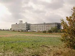 Bata factory at Bata Estate, Tilbury, the United Kingdom.