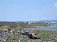 Looking towards Bathurst Inlet from the landing strip