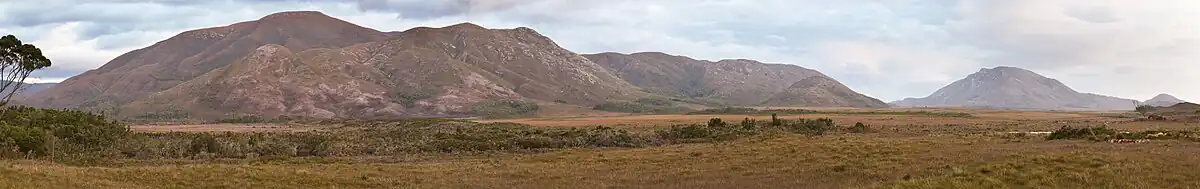 Bathurst Range, near Melaleuca, Southwest