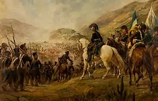 Portrait of the battle of Chacabuco