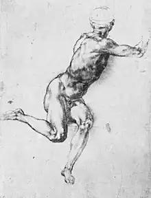 Michelangelo's study of Battle of Cascina