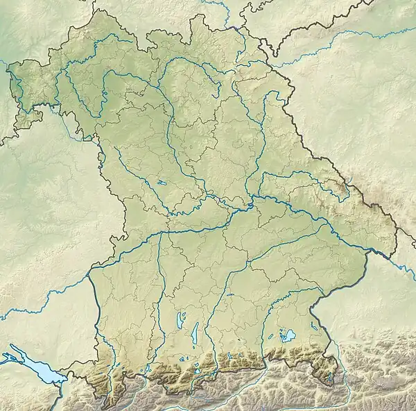 Schanzenkopf (Spessart) is located in Bavaria