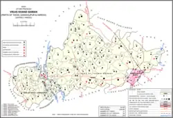 Map showing Bawan (#003) in Bawan CD block