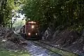 BB 7 with sisters, south on the Shenandoah Valley Railroad in Staunton, Virginia. Having just made a pick up of Empty Cars to take West.