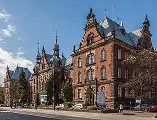 Former headquarters of the Prussian Eastern Railway