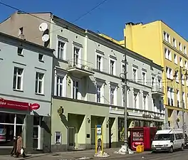 Main elevation from the street