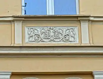 Adorned cartouche