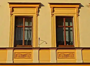 Details of the window ornament