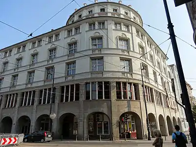 View from Jagiellońska-Gdańska Streets crossing