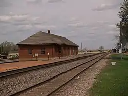 Beach train station