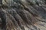 Beach erosion at Cabrillo National Monument, California.