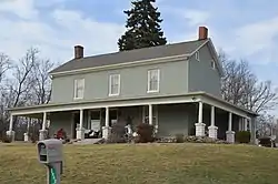 An I-house farmstead near Cable